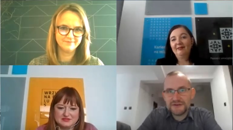 Rada programowa - screen z posiedzenia